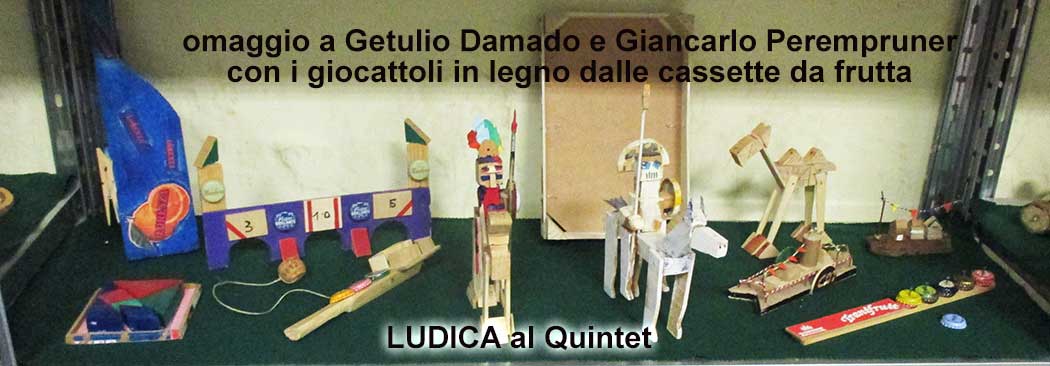 ludica in display al Quintet, giocattoli del fai da te ludico e cre attivo